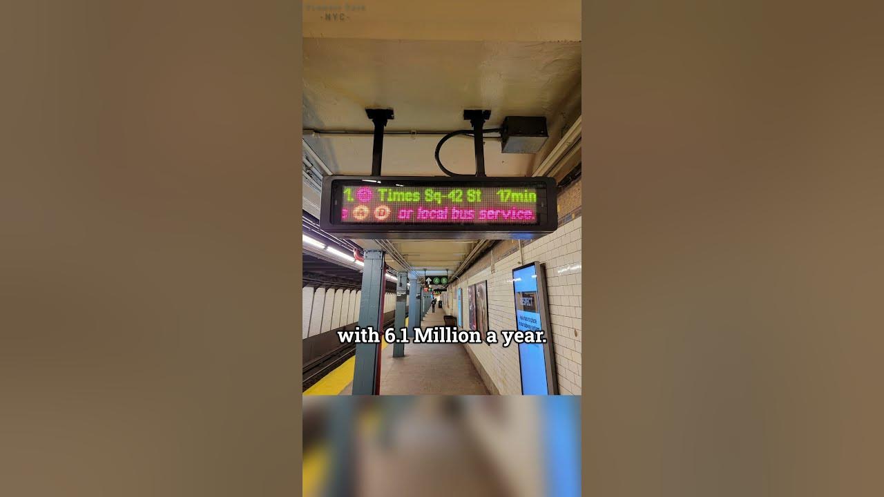 The most used Subway Stations in Brooklyn #shorts
