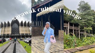 borneo cultures museum + sarawak cultural village | kuching vlog