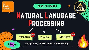 🔥  NATURAL LANGUAGE PROCESSING Class 10 in 60 Mins | ONE SHOT  Code 417 | CBSE 2024-25