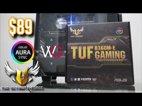 ASUS TUF B360M-E GAMING Unboxing y REVIEW