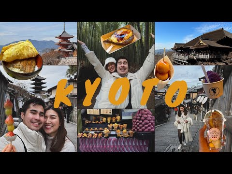 Japan vlog EP. 2 | KYOTO : Sagano Train, Kiyomizu Dera, Arashiyama Bamboo Forest, Fushimi Inari