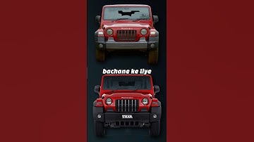 2025 NEW THAR 3 DOOR has Scorpio-n Features #thar #scorpio