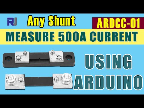 Measure up to 500A DC Current with Shunt Resistor using Arduino