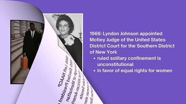 Constance Baker Motley - Ayla M '23