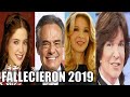 FAMOSOS que FALLECIERON en el 2019 y NO LO SABÍAS