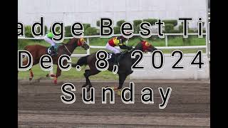 Badge Best Tips For Dec. 8, 2024 Sunday @ Metro Manila Turf Club Inc. Resimi