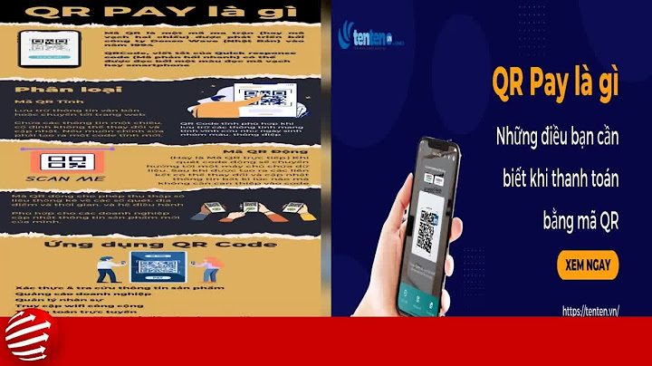 Thanh toán bằng qr pay là gì