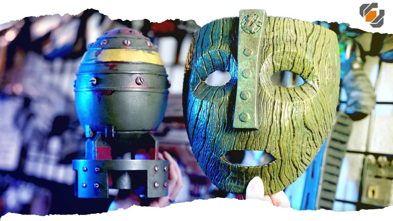 3d Printing Zero S Mask Code Geass Lelouch Of The Re Surrection Funimation Youtube
