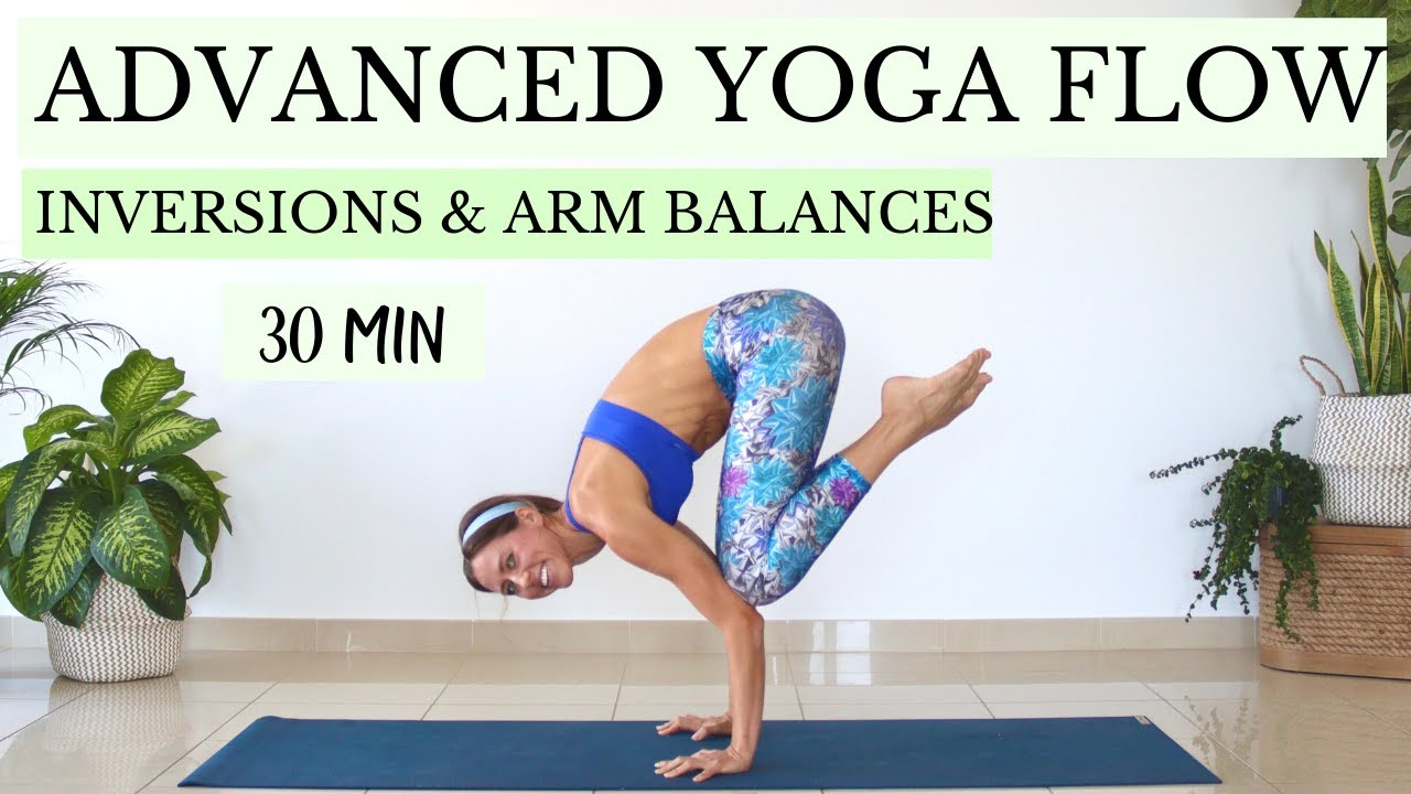 Easy arm balancing poses - Iyengar Yoga - YouTube