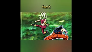 Goku ui vs kefla part 2 #goku #dragonball #anime #edit #trending