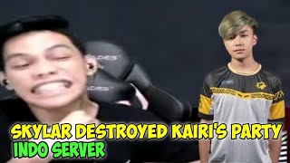 KAIRI VS SKYLAR - KAIRI meet SKYLAR on rank Indo Server - full match