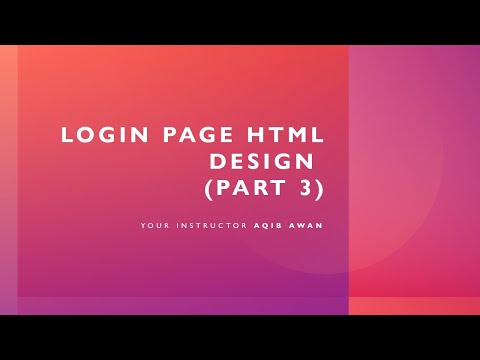 STRIPE INVOICING SYSTEM | LOGIN PAGE  (Part 4)