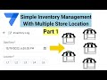 Appsheet simple inventory management with multiple store part 1