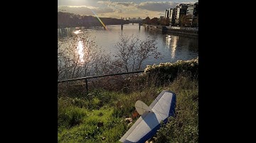 Sparrow 32" Flying Wing Sunny Afternoon Flying.