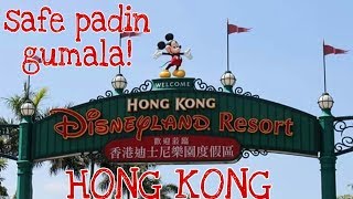 Hong kong disneyland #safe padin gumala ...