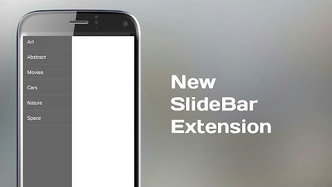 New SlideBar Extension For Thunkable (Hindi)