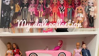My doll collection 2024 adult collector Barbie Rainbow High Pullip and more
