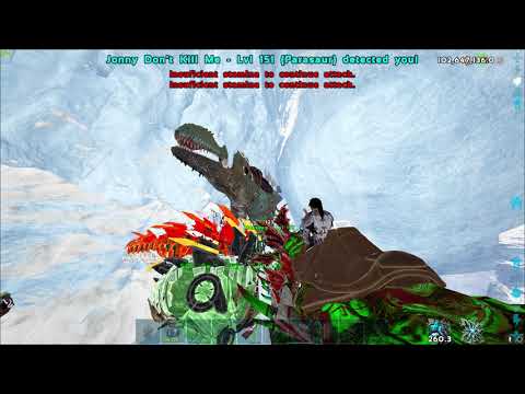 Online Wiping The Island Ice Cave | Ark Official Small Tribes PvP l KBZ