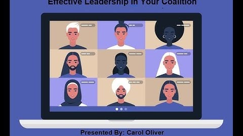 Effective Leadership In Your Coalition
