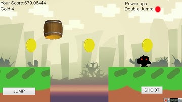 Scroller Game 2D Multi-Platform Game Concept using Construct 2 Part 2 Auto Game Preview of Concept