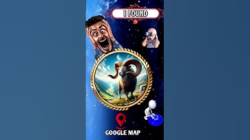 🤯I Found GIANT SHEEP 🐏 📍GEO at the END☝️#googleearth #googlestreetview #trend #shorts #googlemap