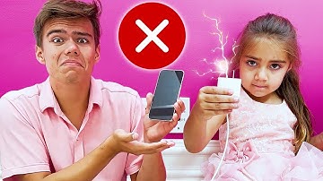Nastya teaches Mia responsibility and the rules how not to get into trouble