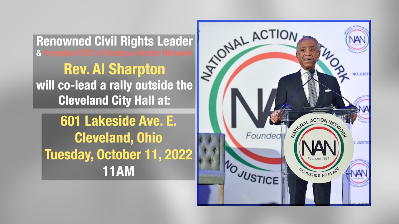 CALL TO ACTION with Civil Rights Leader Rev. Al Sharpton of the ...