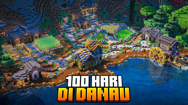 100 Hari Minecraft di Danau Tersembunyi (ft @cepe100 )