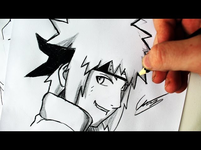 Minato Namikaze Naruto Desenho  Naruto sketch drawing, Anime