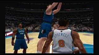 NBA 2K3 Season mode - Minnesota T'Wolves vs New York Knicks
