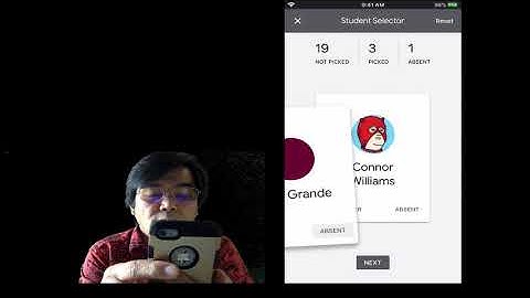 Random student selector Google Classroom app