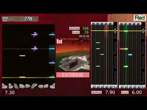 GITADORA / Red - EXTREME (GuitarFreaks V6 & DrumMania V6)