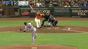 ATL@SF: Pagan crushes a two-run homer into right