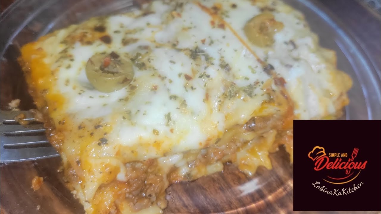 Easy Lasagna recipe Restaurant style in Urdu/Hindi LabinaKaKitchen YouTube