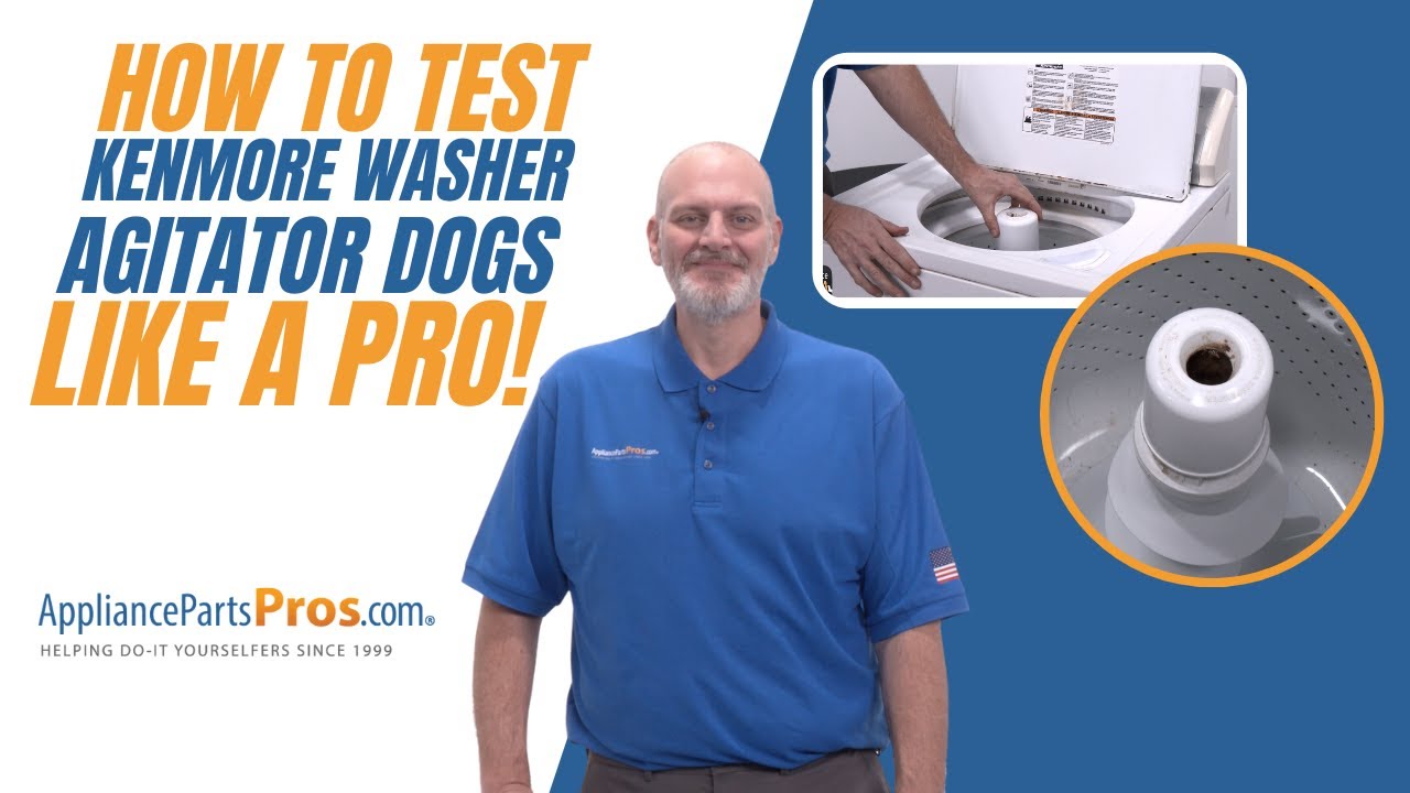 How To Test Kenmore Washer Agitator Dogs 80040 YouTube