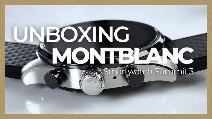 Montblanc's $1,300 Wear OS smartwatch isn't all that smart (yet)