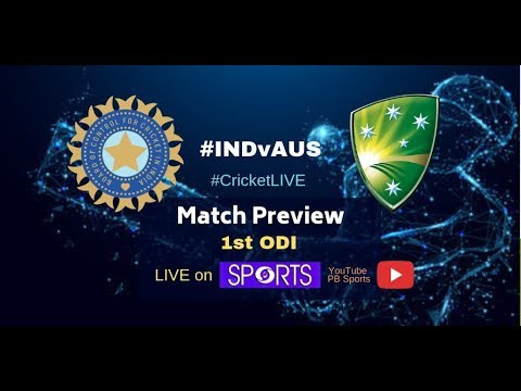 #INDvAUS 1st ODI Match Preview | Cricket LIVE | DD Sports | 2nd March 2019