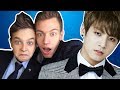 МОЯ РЕАКЦИЯ С БРАТОМ НА K-POP, BTS, DNA !! "Russian REACTION"