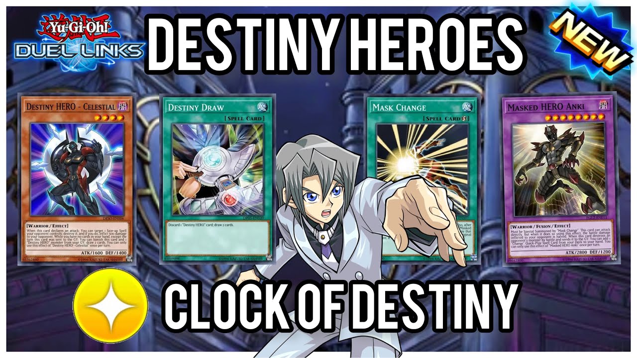 110 Destiny Heroes OTK Ft. Clock Tower Prison NEW Skill! {YuGiOh