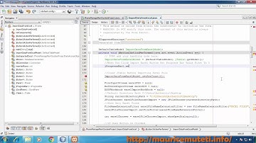 45. JAVA And MySQL Project (NetBeans IDE) Tutorial - Display ProgressBar While Importing From Excel