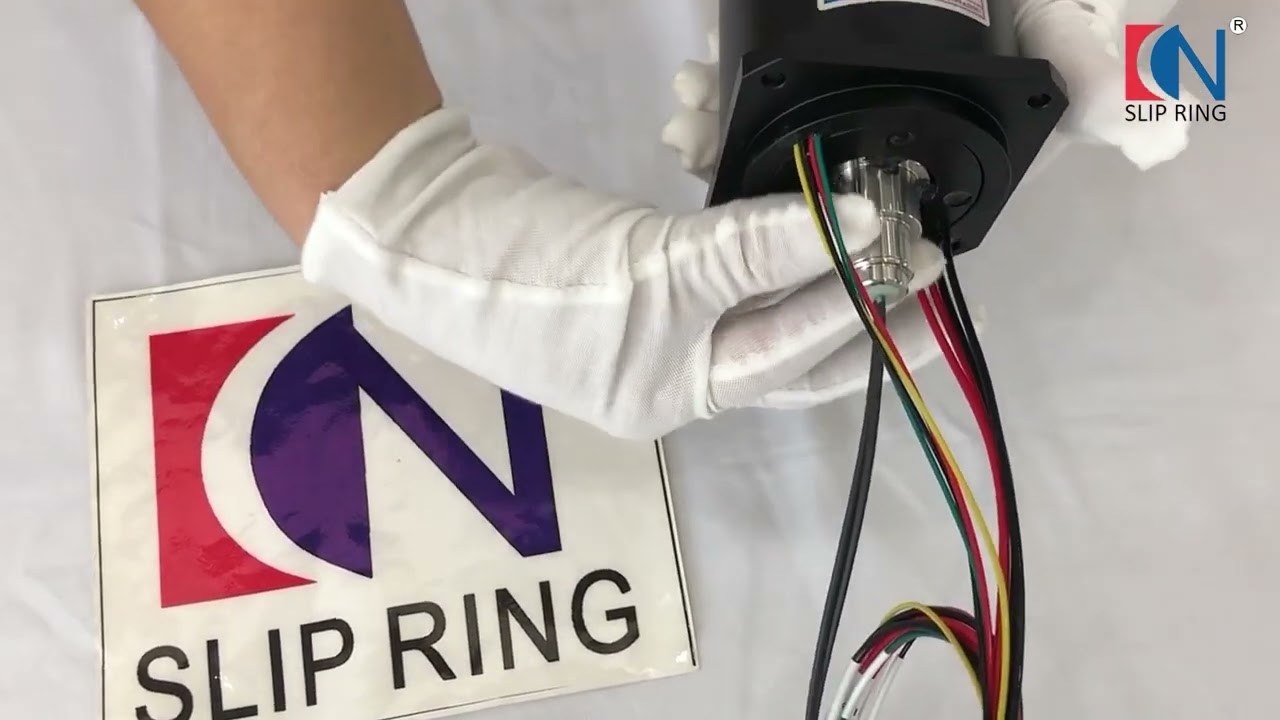 Integrated slip ring with fiber optic rotary joint