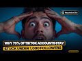 Why 73% of TikTok Accounts Stay Stuck Under 1,000 Followers (The Real Reason)