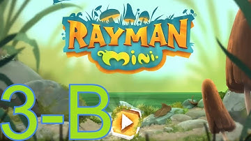 Rayman Mini 3-B: Into Darkness - 100% Walkthrough Gameplay - APPLE ARCADE
