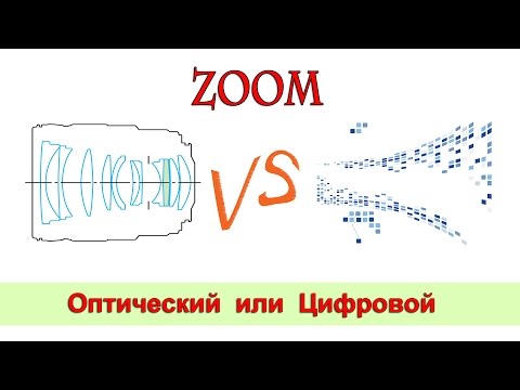 Оптический зум или цифровой