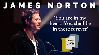 James Norton reads a heartbreaking love letter