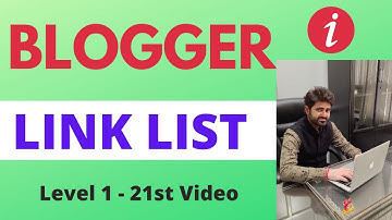 How to add Pages in Menu using Link List ? | Blogger Tutorial | Ishan Sharma