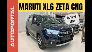 2026 Maruti Suzuki XL6 Zeta CNG - Features, interiors, captain seats, boot space, 26.3 km/kg mileage