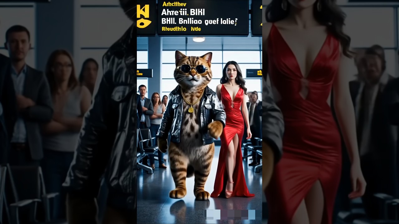 Swag Wali Billi Ki Walk 😺🔥" #shorts #trending #viral