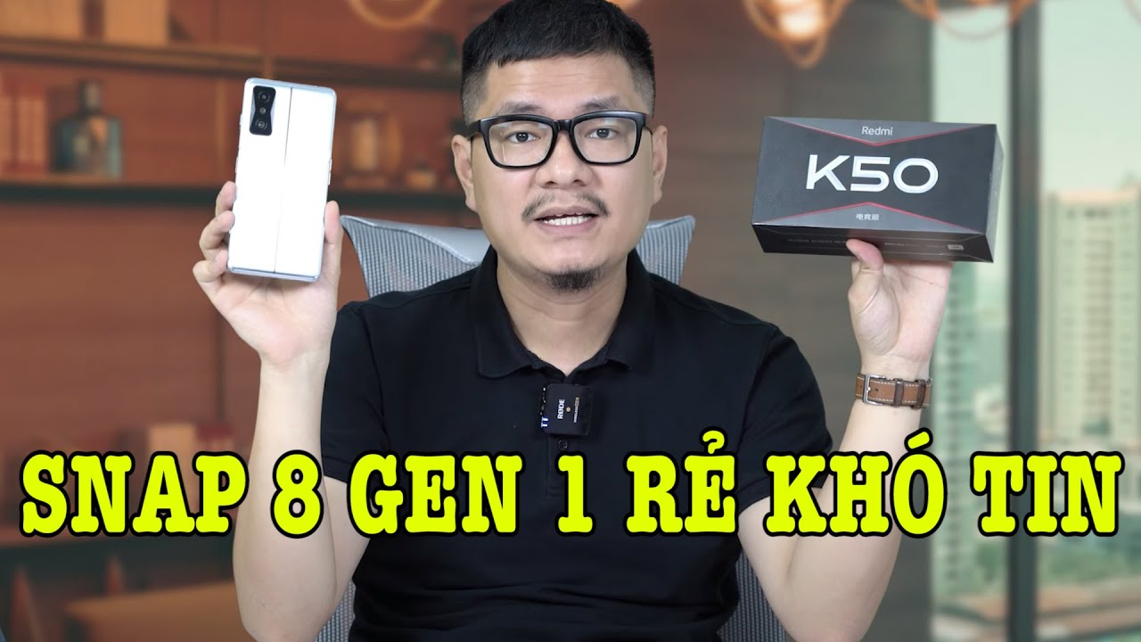 Mở hộp Xiaomi K50 Gaming bản giá rẻ Snap 8 Gen 1 RẺ NHẤT THẾ GIỚI