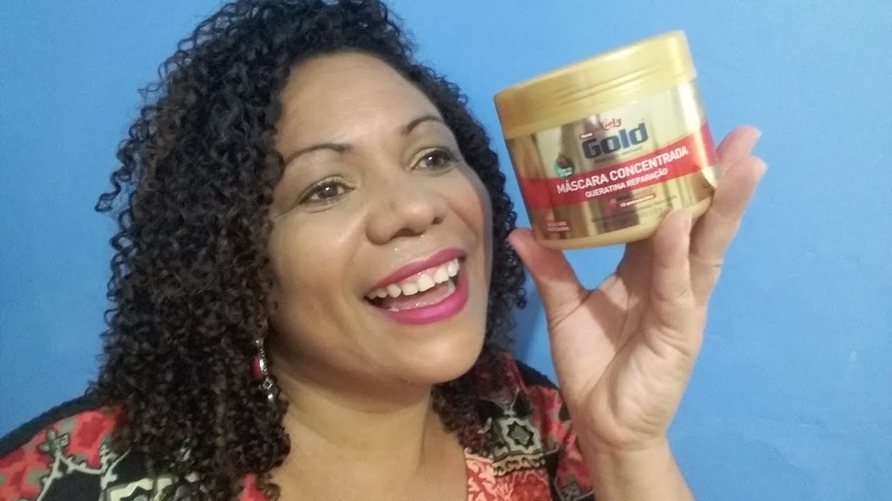 MÁSCARA capilar niely gold queratina e argan de Marrocos YouTube